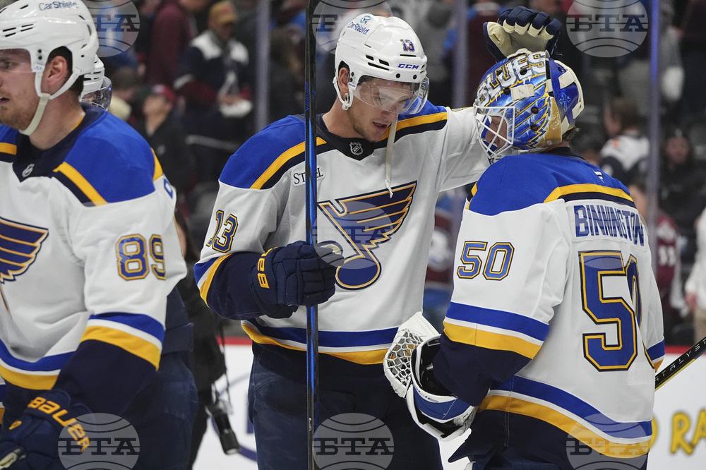 Гол в продължението донесе 11-а поредна победа на Сейнт Луис в Националната хокейна лига