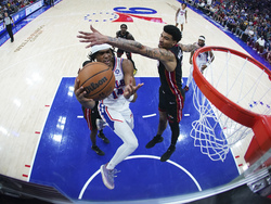 Heat 76ers Basketball