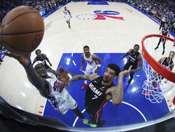 Heat 76ers Basketball