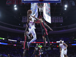 Heat 76ers Basketball