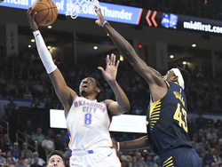 Pacers Thunder Basketball