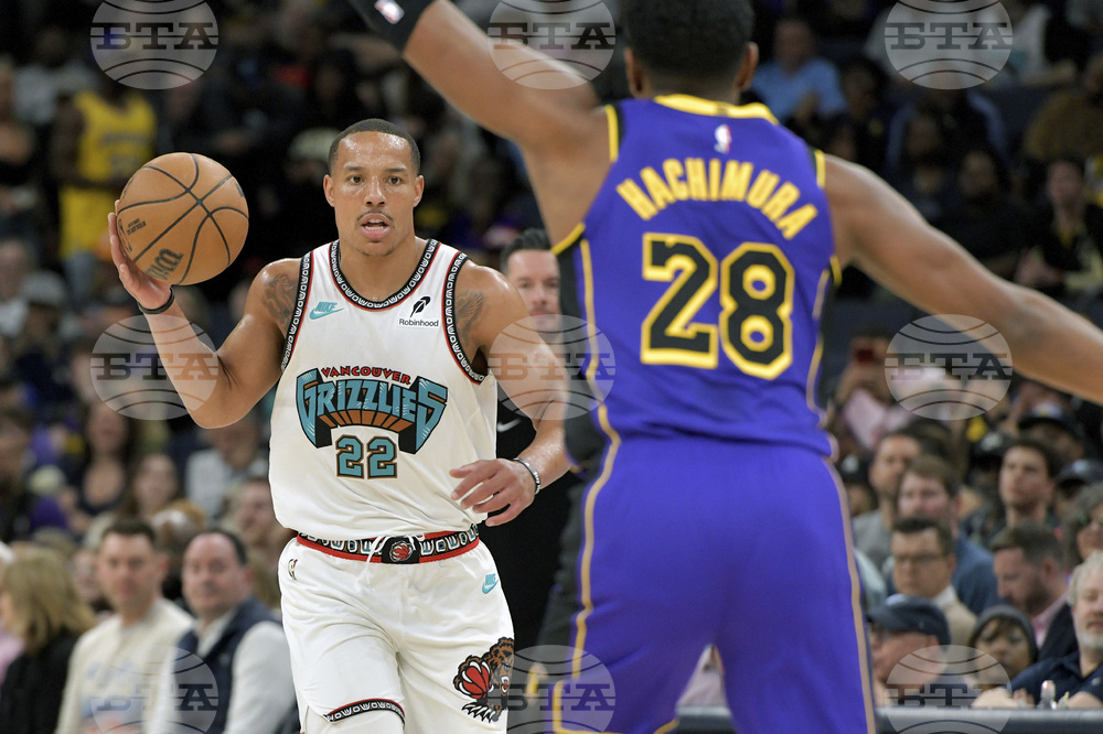 Lakers Grizzlies Basketball