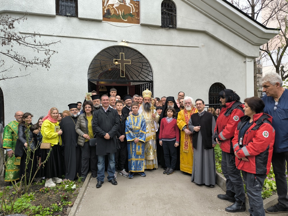 Българският патриарх Даниил отслужи литургия 140 г. храм „Св. вмчк. Георги Победоносец“ в кв. „Дървеница“