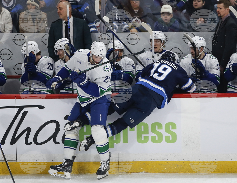 Canucks Jets Hockey