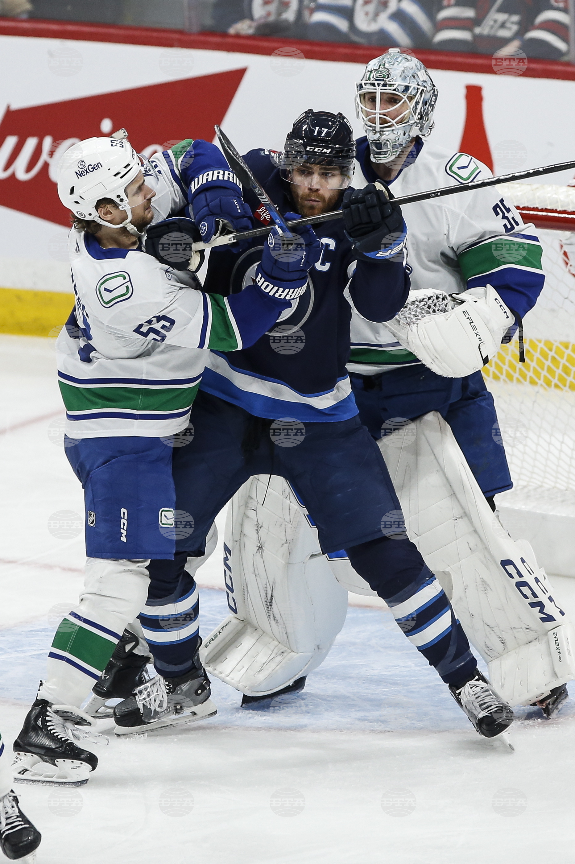 Canucks Jets Hockey