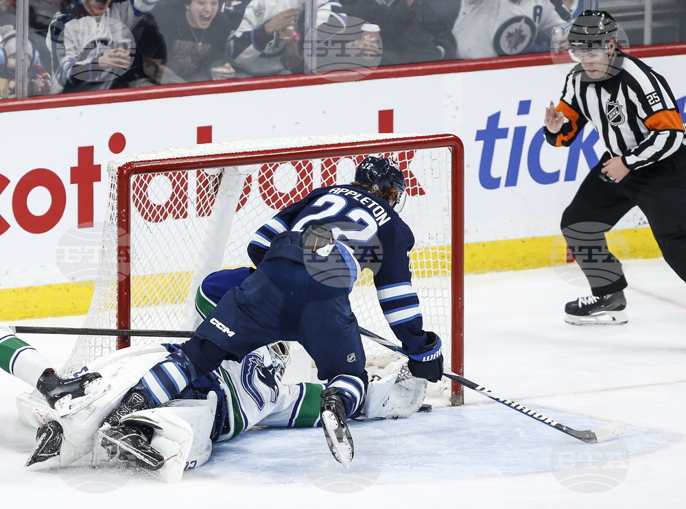 Canucks Jets Hockey