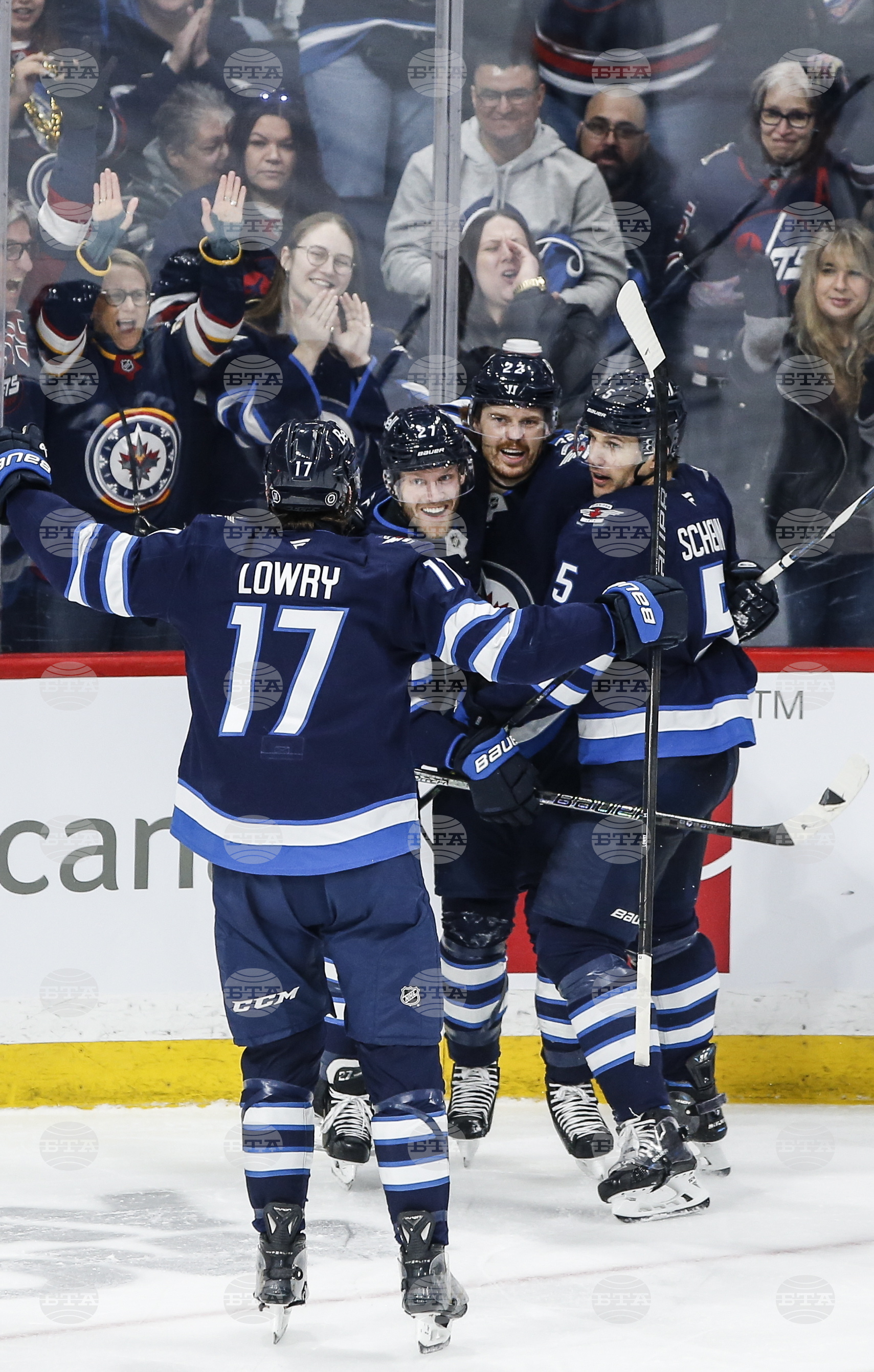 Canucks Jets Hockey