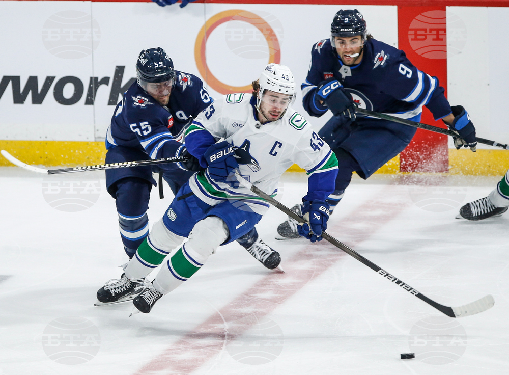 Canucks Jets Hockey