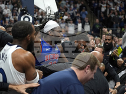 Pistons Timberwolves Basketball