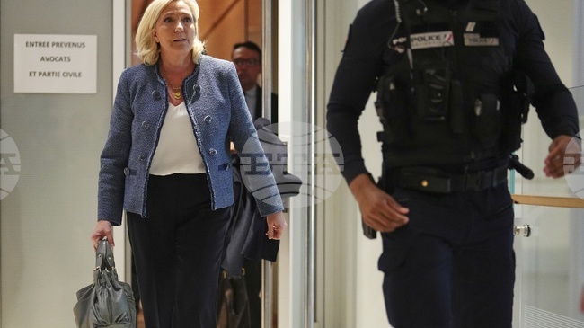 Дело по обжалване на присъдата на крайнодясната френска лидерка Марин Льо Пен започва днес в Париж