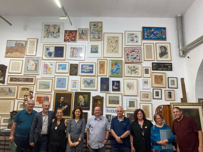 Посланикът ни в Тел Авив Славена Гергова посети къщата на Борис Шац в Йерусалим