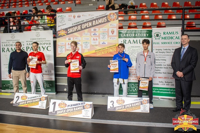Българските състезатели спечелиха 26 медала на турнира по таекуондо "Скопие Оупън Рамус"