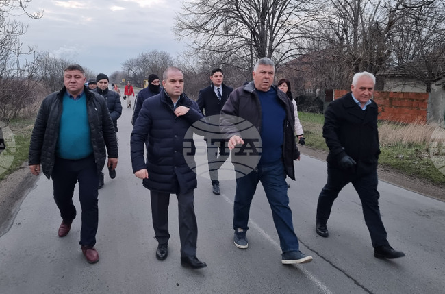 Село Обручище - протест