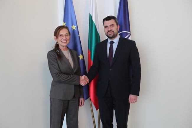 Bulgarian Foreign Minister Meets with German Ambassador