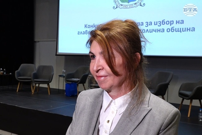 Най-спешната задача е да спре хаотичното развитие на града, каза кандидатът за главен архитект на София Богдана Панайотова