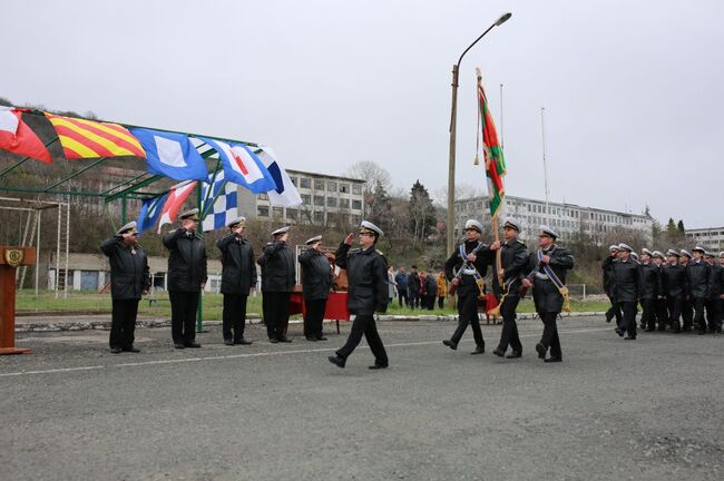 Български Военноморски Сили: Флотилия бойни и спомагателни кораби с нов командир