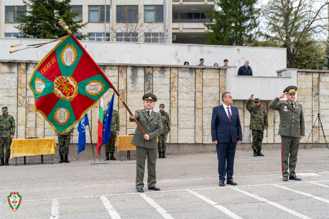 Министерство на отбраната: Новият началник на Националния военен университет „Васил Левски“ бригаден генерал Станчо Кайков встъпи в длъжност
