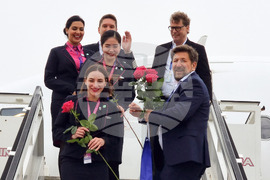 Варна - летище - първи полет от Абу Даби