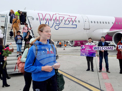 Варна - летище - първи полет от Абу Даби