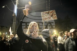 Сърбия - протест
