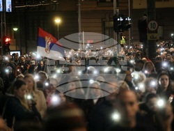 Сърбия - протест