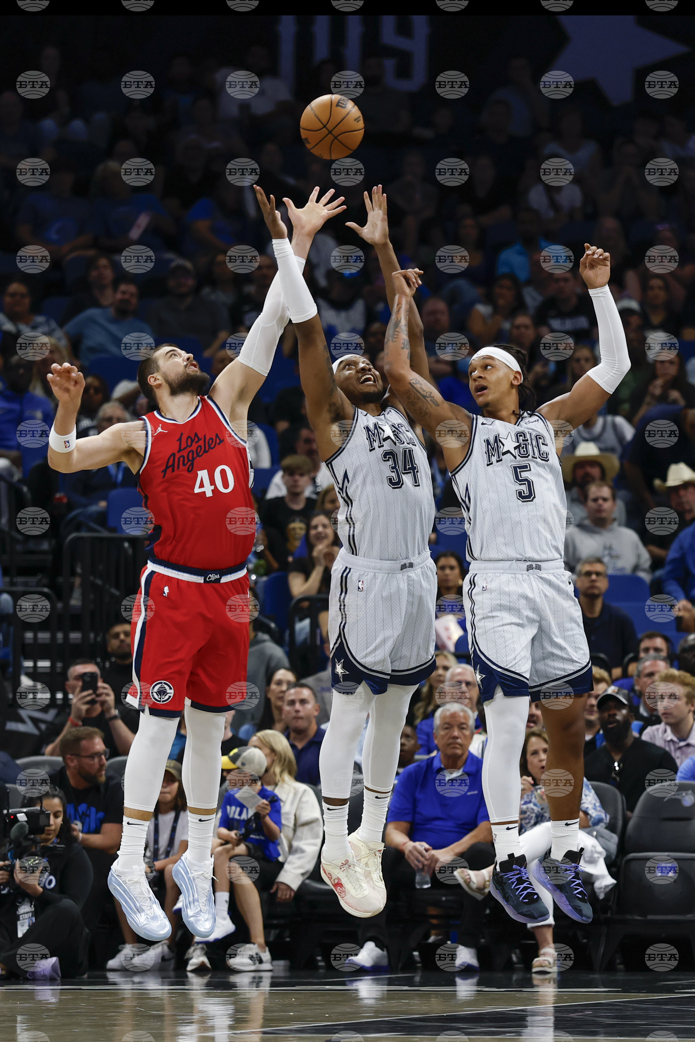 Clippers Magic Basketball