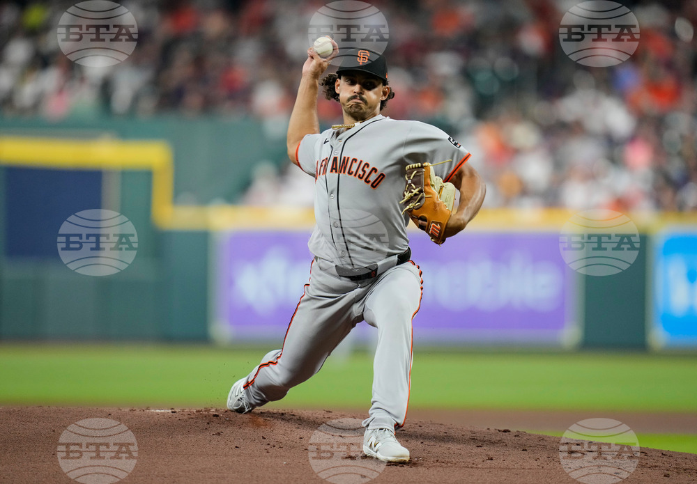 Giants Astros Baseball