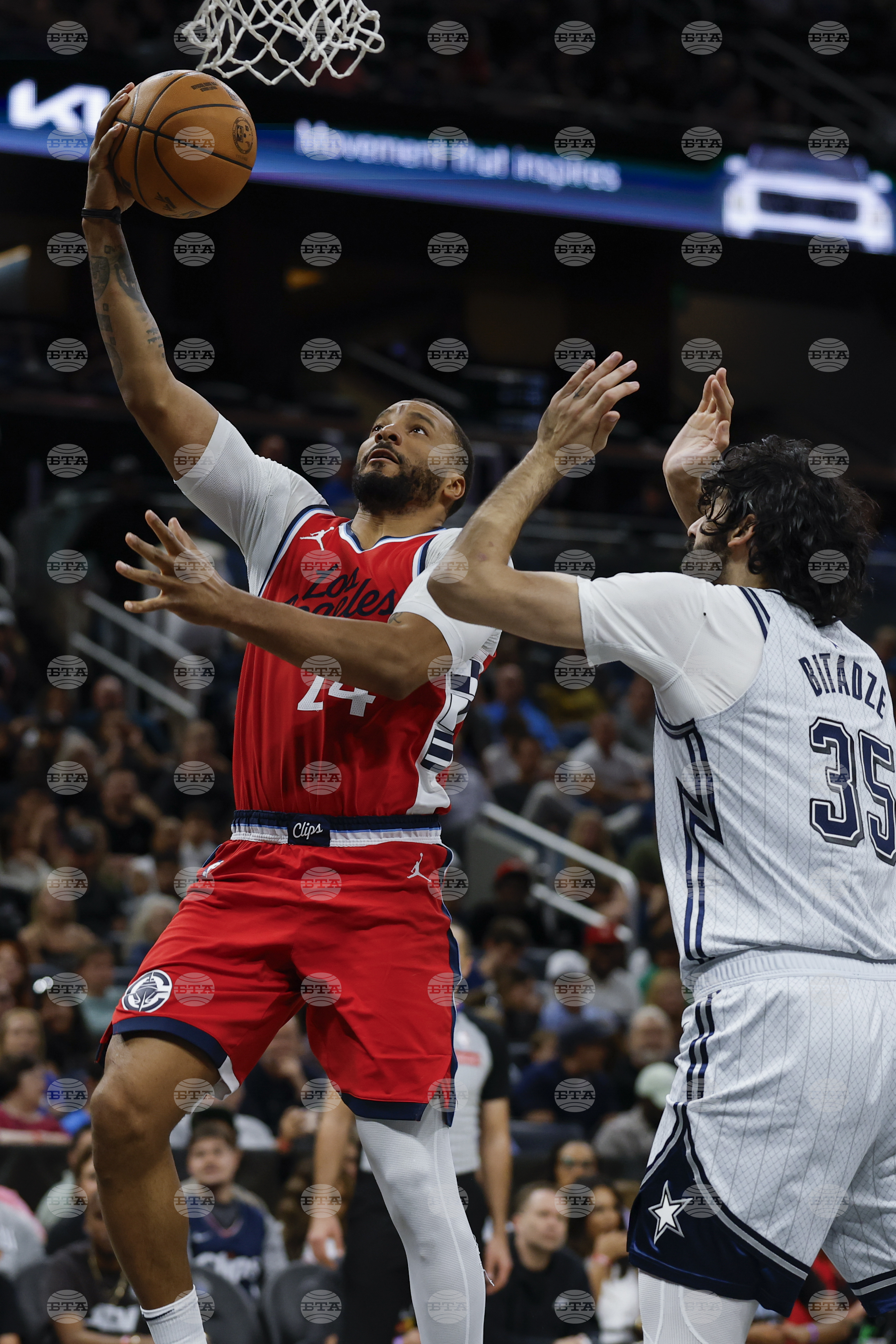 Clippers Magic Basketball