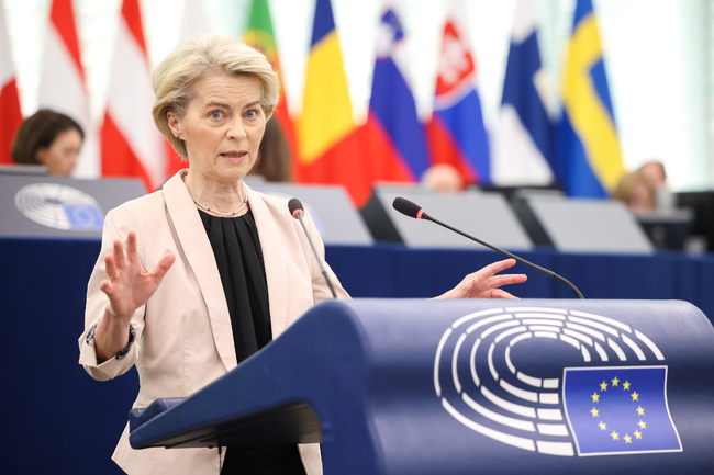 EC President: Europe Open to Negotiations on US Tariffs, Will Approach Talks from Position of Strength