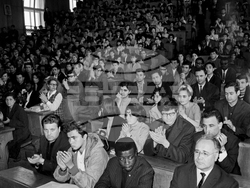 Протестен митинг в СУ по повод убийството на Мартин Лутър Кинг