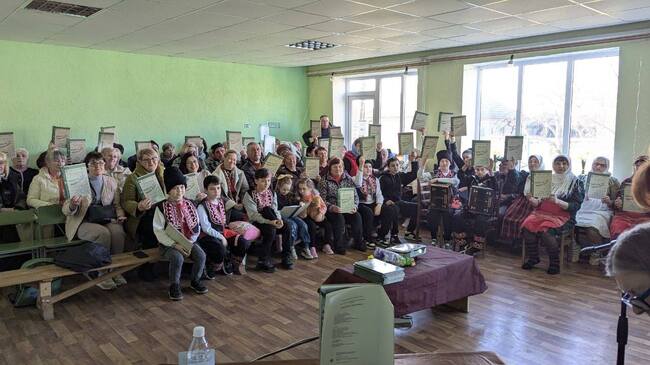 Сборник с български народни песни беше представен в село Табаки в Украйна