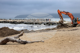 Варна - Нефтен разлив - почистване