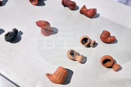 Бургас - Археологически музей - керамични лули