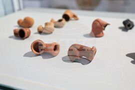 Бургас - Археологически музей - керамични лули