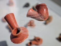 Бургас - Археологически музей - керамични лули