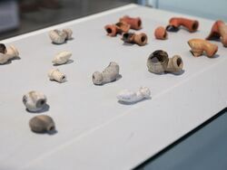 Бургас - Археологически музей - керамични лули