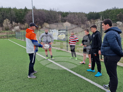 Перник - ръгби - първа тренировка за юноши