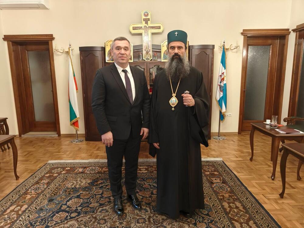 Agriculture Minister Meets with Bulgarian Patriarch 