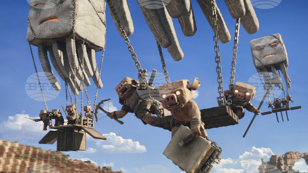 "Minecraft: Филмът" беше гледан от над 68 хиляди зрители през уикенда