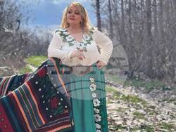 Народна певица възпява качамака, снимка – екип