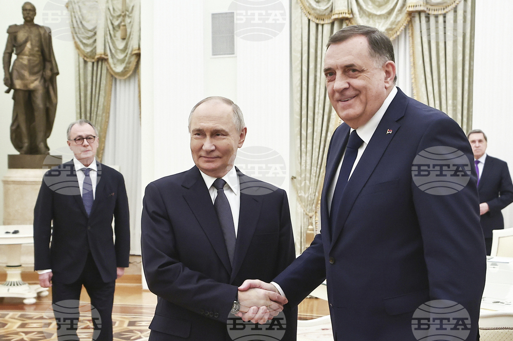Путин се срещна в Кремъл с президента на Република Сръбска Милорад Додик