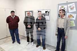 Плевен - ХГ „Илия Бешков” - книга - карикатури - изложба - представяне