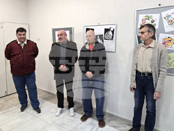 Плевен - ХГ „Илия Бешков” - книга - карикатури - изложба - представяне