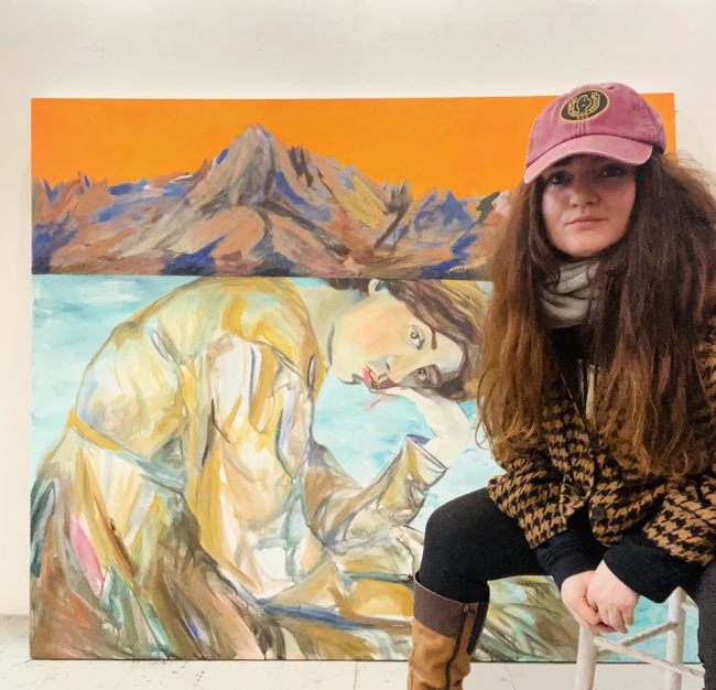 Изложбата „Йокута“ на художничката Нора Ампова ще бъде представена днес в галерия Little Bird Place