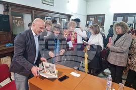 Велико Търново - Георги Тошев - книга и филм, посветени на Невена Коканова - представяне