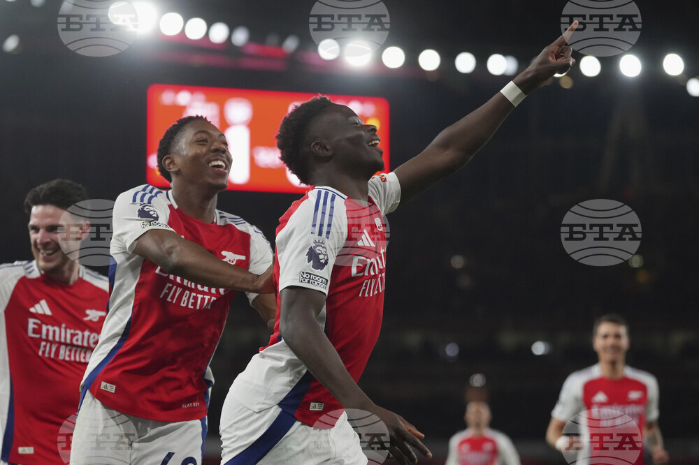 Арсенал победи Фулъм, Манчестър Юнайтед загуби от Нотингам в срещи от 30-ия кръг на Висшата лига на Англия