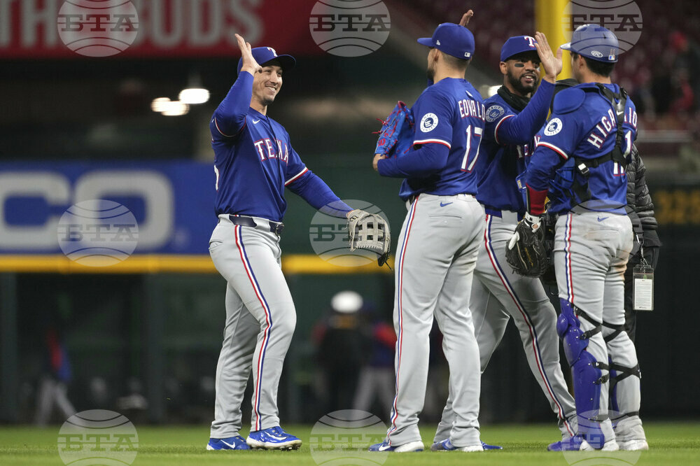 Rangers Reds Baseball