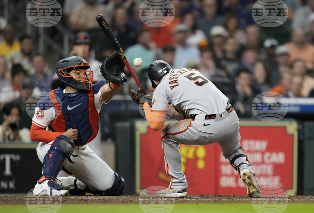 Giants Astros Baseball