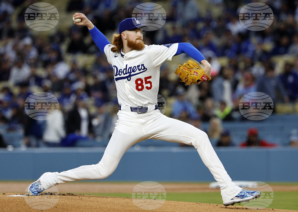 Braves Dodgers Baseball