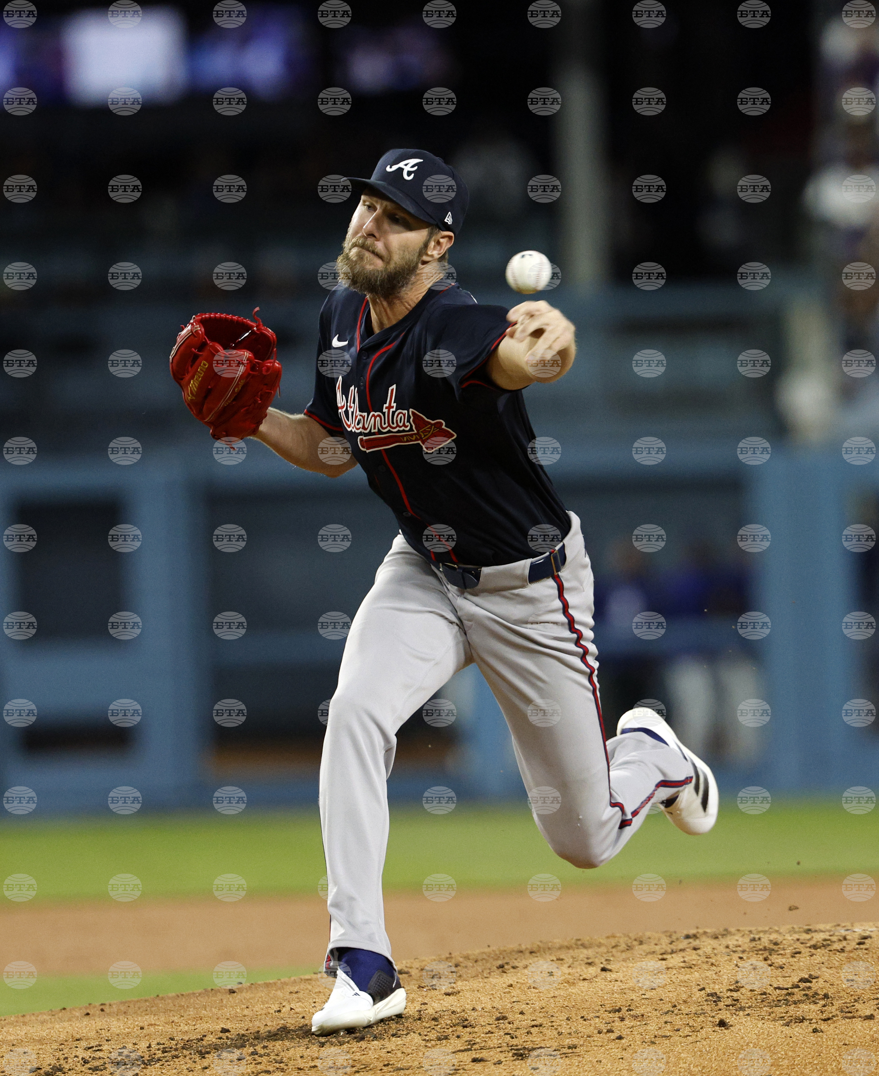 Braves Dodgers Baseball